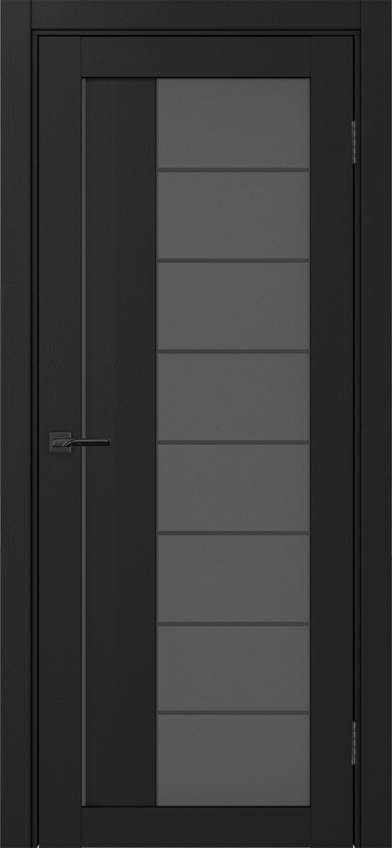 Межкомнатная дверь "Турин 524АСС.22 Молдинг Черный" от Optima porte — изображение 5