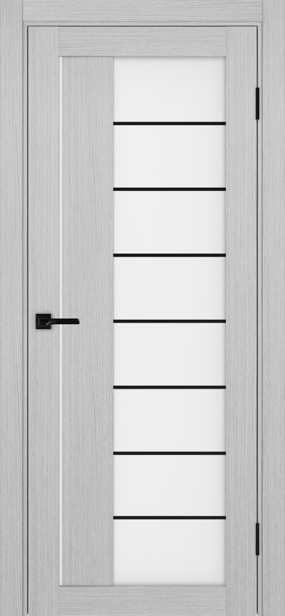 Межкомнатная дверь "Турин 524АСС.22 Молдинг Черный" от Optima porte — изображение 48