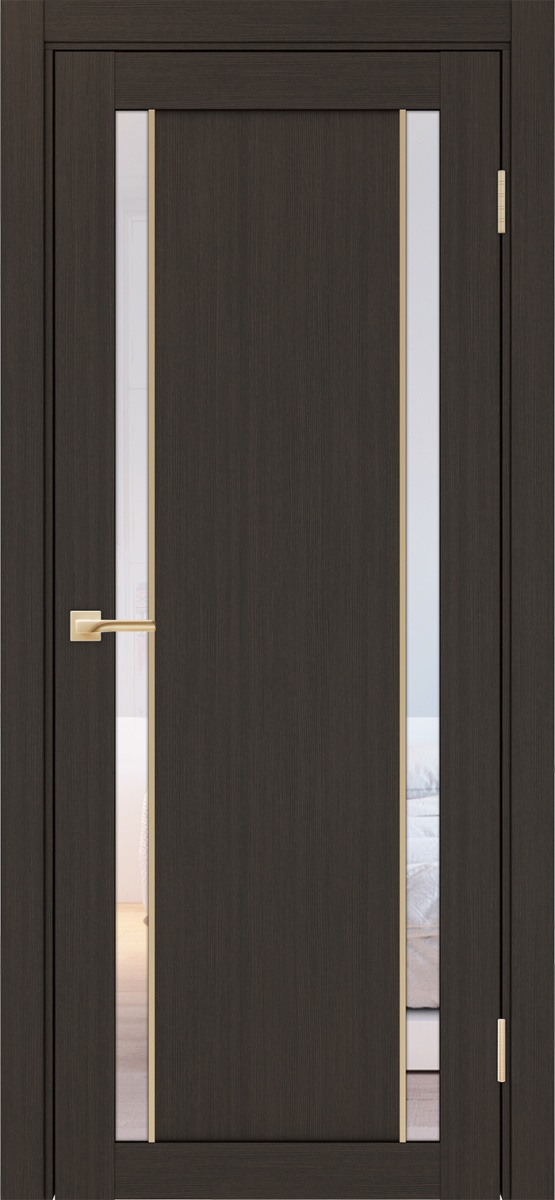 Межкомнатная дверь "Турин 522АПС.212 Молдинг Золото" от Optima porte — изображение 46