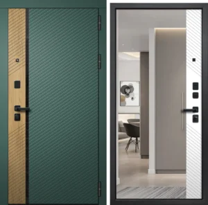 Входная дверь в квартиру FLY Doors "Дилайн Авокадо"