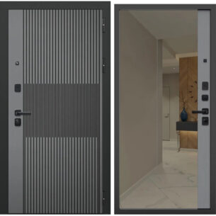 Входная дверь в квартиру FLY Doors "Стронг Бронза"