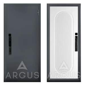 Входная дверь в квартиру Аргус "Smart V08 Букле графит Элион с электронным замком"